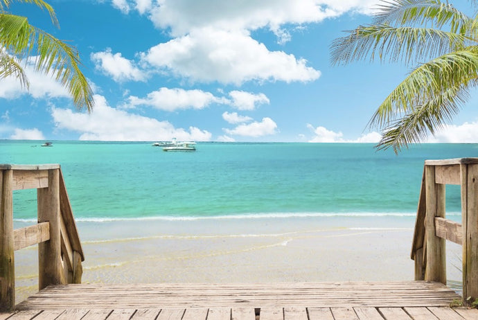 View on the beach - 02118 - Wall Murals Printing - wall art