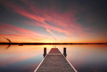 Sunset from the Dock  - 02225 - Wall Murals Printing - wall art