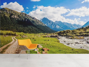 Trails by the Mountains  - 02210 - Wall Murals Printing - wall art