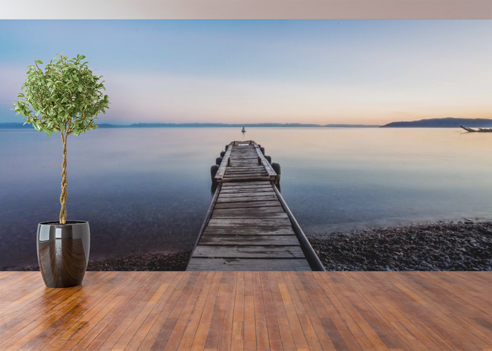 Dock by the Lake - 0272 - Wall Murals Printing - wall art