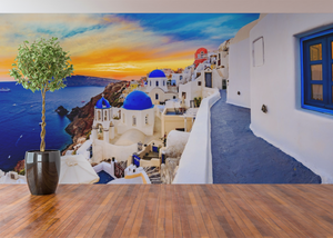 Greece Panoramic - 01137 - Wall Murals Printing - wall art