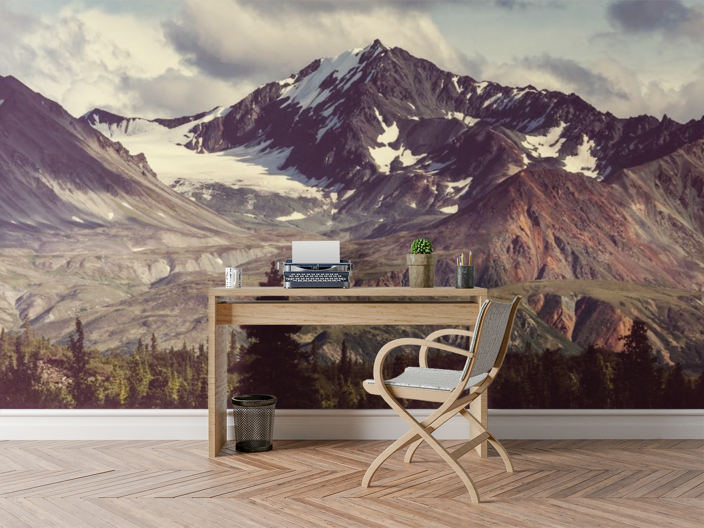 Forest and Mountains - 0275 - Wall Murals Printing - wall art