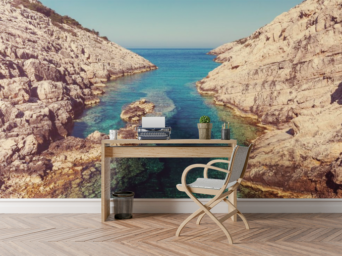 Water & Rocks - 0263 - Wall Murals Printing - wall art