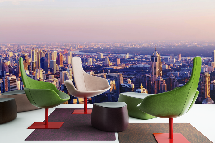 City Panoramic - 0135 - Wall Murals Printing - wall art