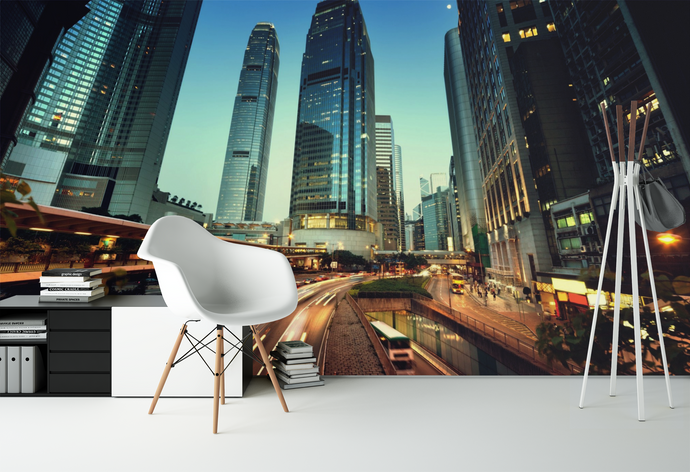 City in Action - 0118 - Wall Murals Printing - wall art