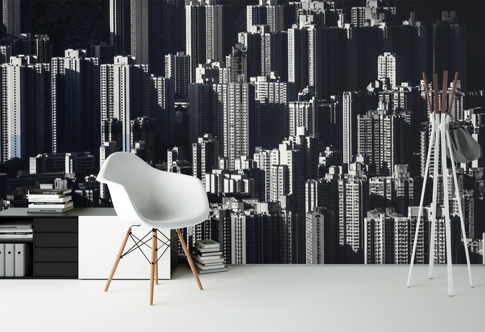 Grey City - 0191 - Wall Murals Printing - wall art