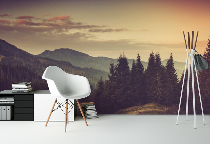 Mountains & Trees - 0268 - Wall Murals Printing - wall art