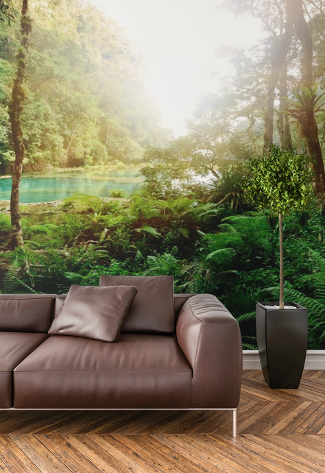 Green Forest - 0214 - Wall Murals Printing - wall art