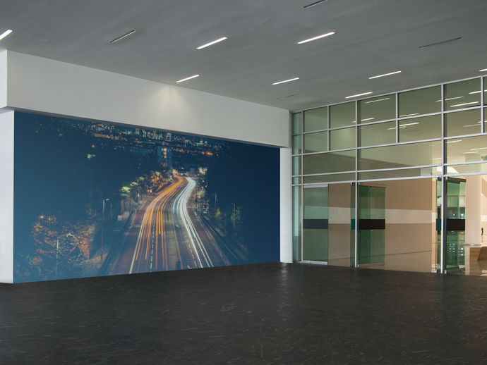 Highway lights - 0176 - Wall Murals Printing - wall art