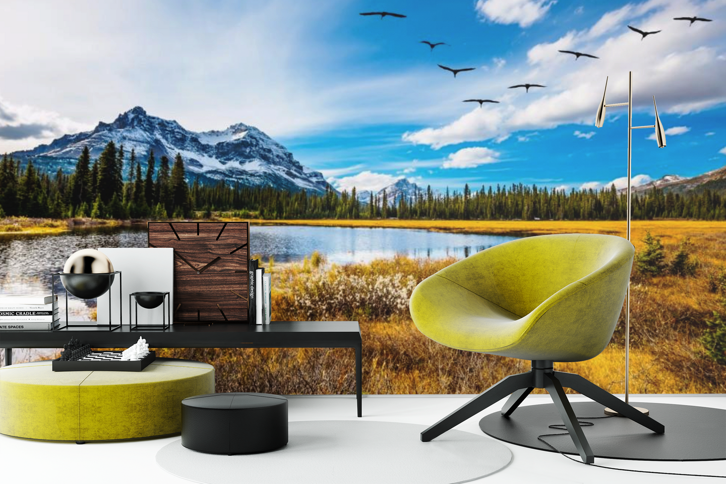 Mountain Landscape  - 02215 - Wall Murals Printing - wall art