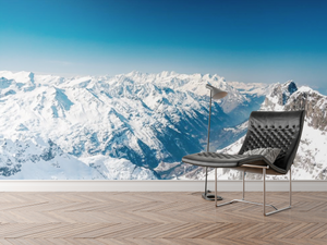 Mountains with Snow 2 - 0285 - Wall Murals Printing - wall art