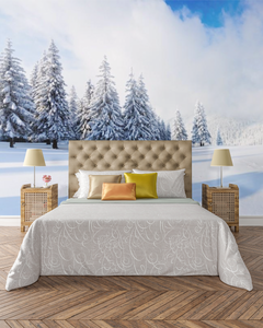 Beautiful Snow Landscape  - 02188 - Wall Murals Printing - wall art