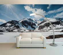 Mountain with Snow - 02163 - Wall Murals Printing - wall art