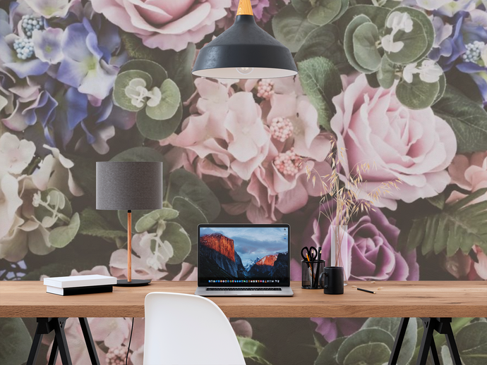 Vintage Flowers - 02117 - Wall Murals Printing - wall art